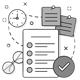 a document with a checklist of things to do with a checklist