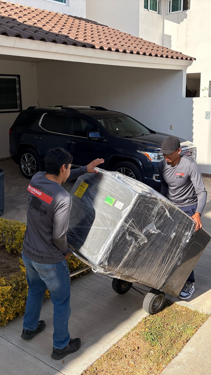 Mudanza realizada por Transportes Medrano