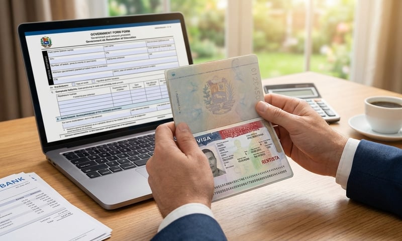 Visa Rentista Venezuela — TR-RE