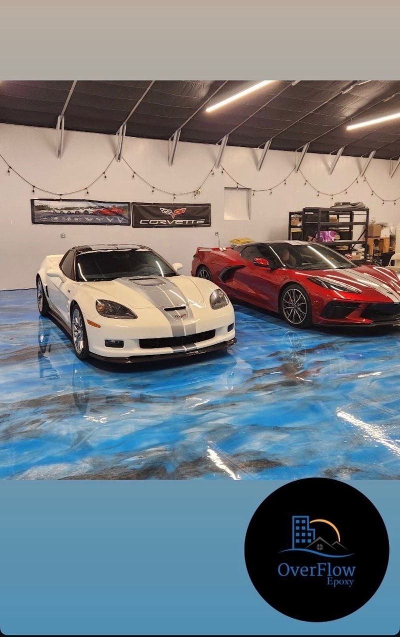 Garage epoxy project 1