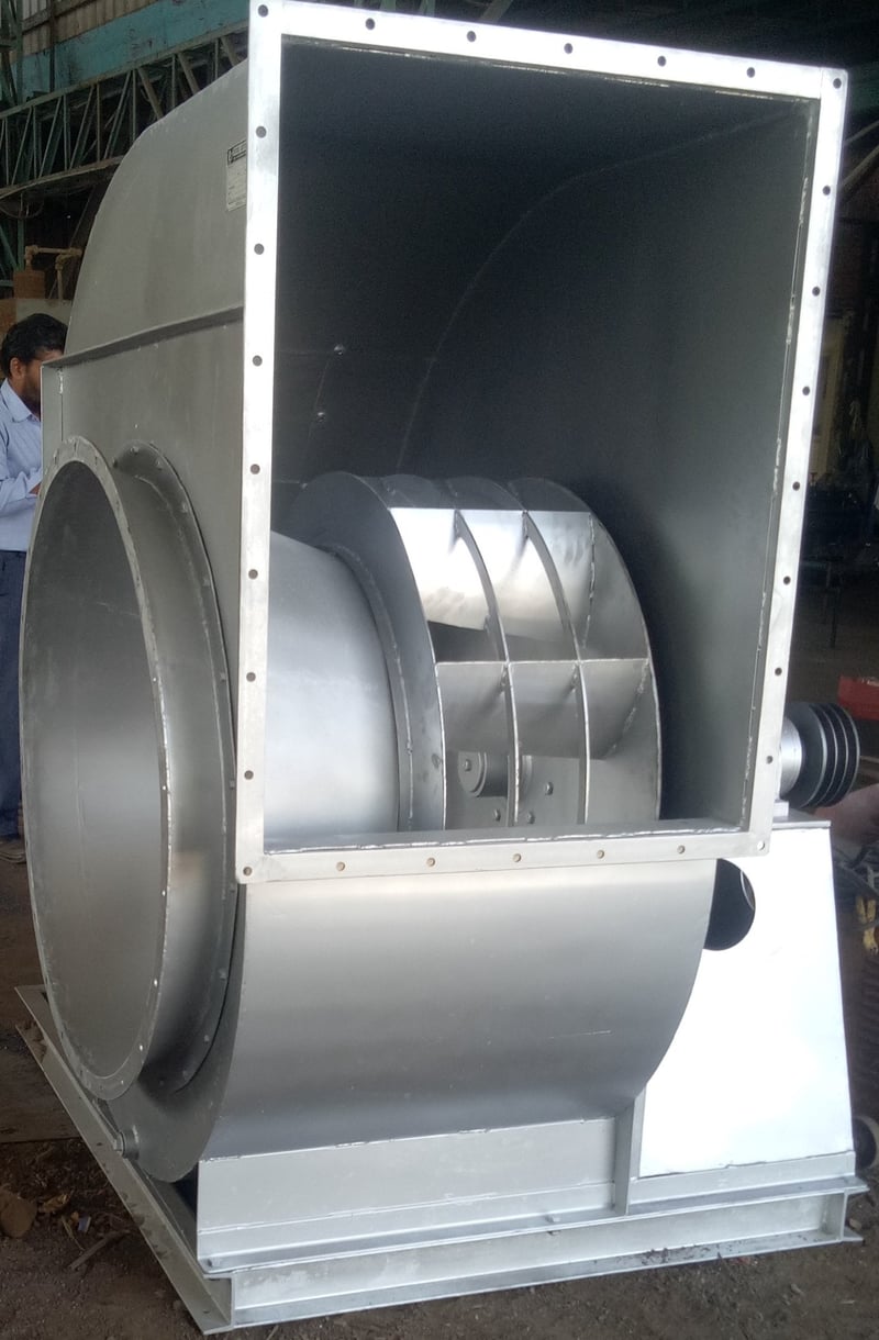 Centrifugal DWDI Fan