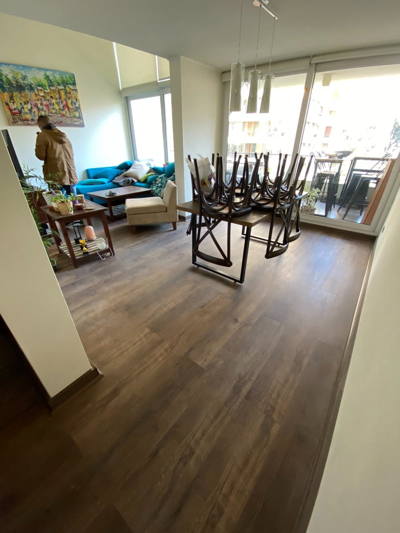Piso flotante SPC