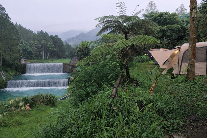 Tenda glamping Senda Glamping Kota Batu