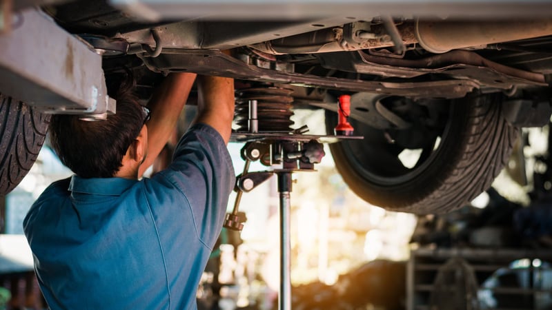 Suspension and steering component inspection and repair at Adams Concierge Auto in Wesley Chapel, FL