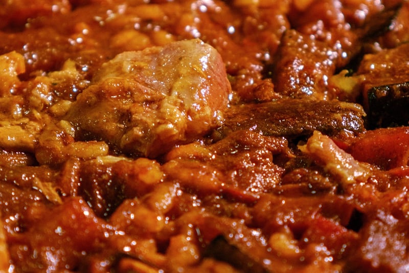Arroz Verduras, Setas y Pollo Marinado