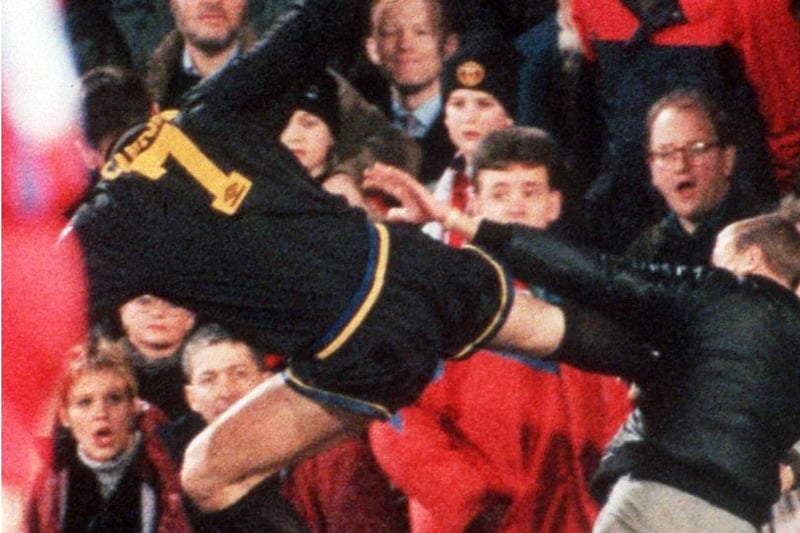 Moment 4: Eric Cantona’s Kung-Fu Kick – 1995