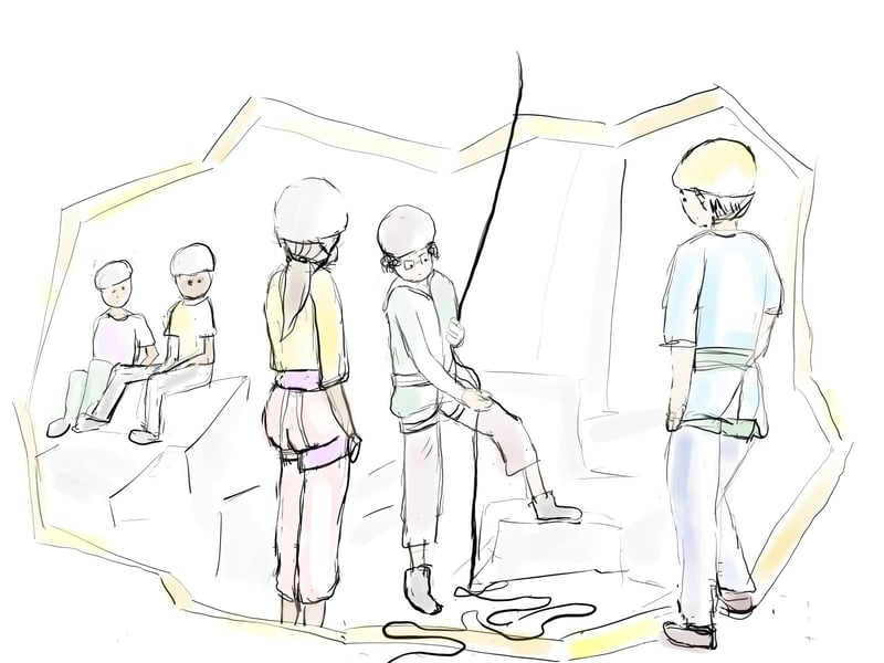 Cours d'escalade