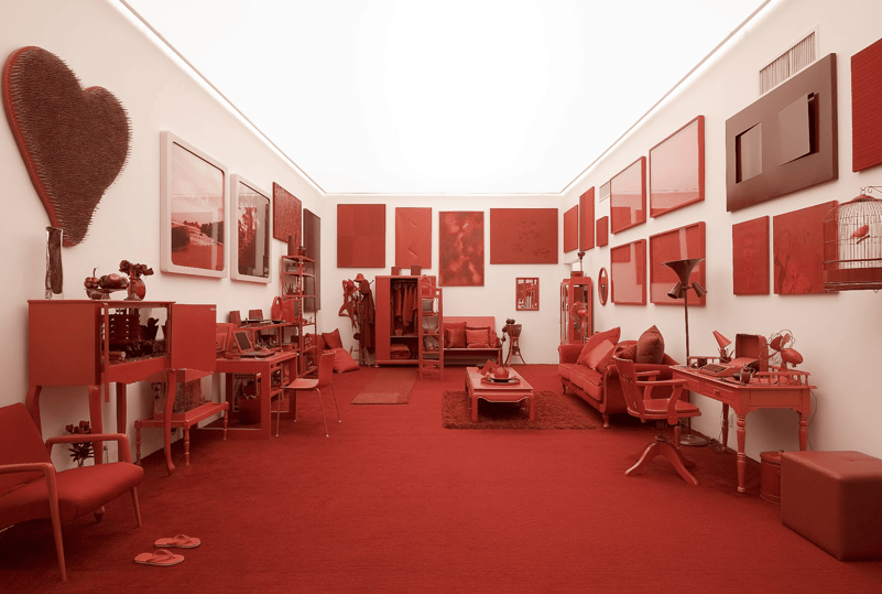 Desvio para o vermelho, Cildo Meireles, 1967/1984, Da coleção de: Instituto Inhotim