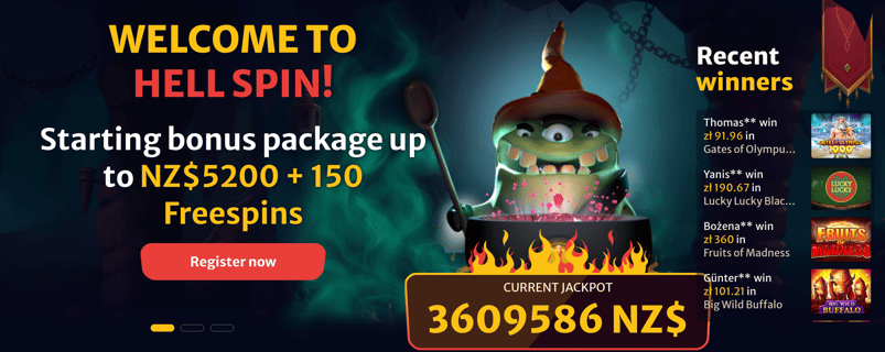 Hellspin Casino Welcome Bonus