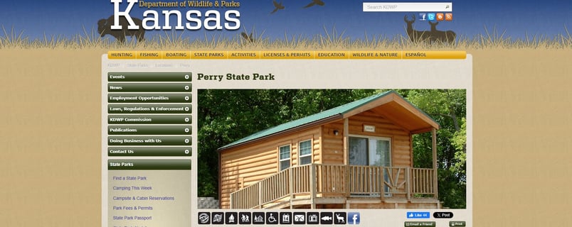 Perry State Park Kansas