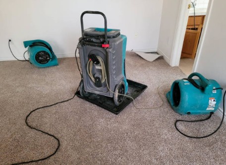 Dryers and Dehumidifier flood restoration insurance claim