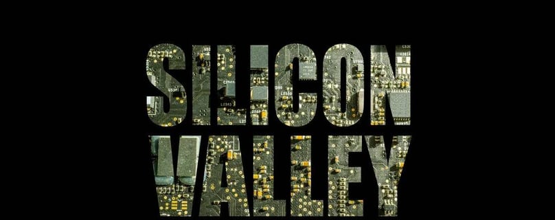 Silicon Valley Overlaid on Circuit Board or Mother-Board.