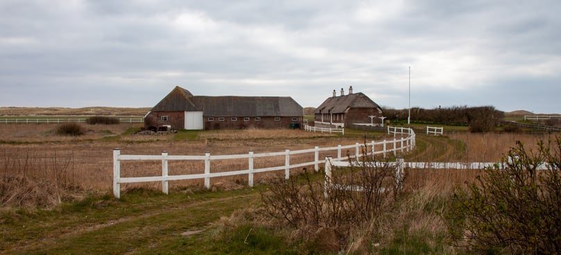 farmhouse in the danish rural area