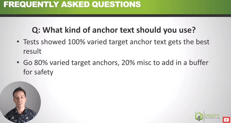 anchor test instruction - 80 varied 20 misc