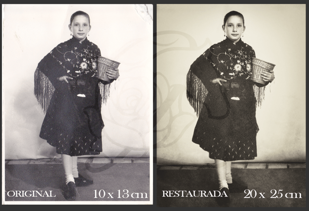 Restaurar fotografías antiguas dañadas online