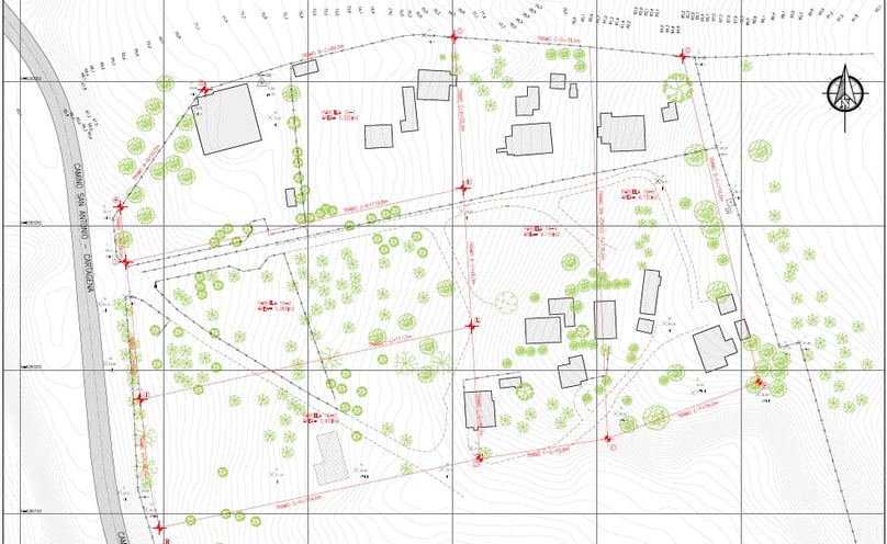 plano topográfico