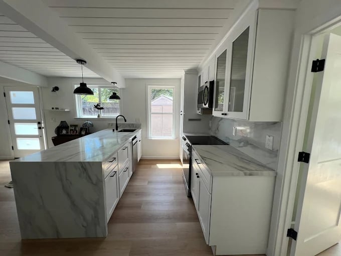 kitchen remodeling in san jose with quartz countertops