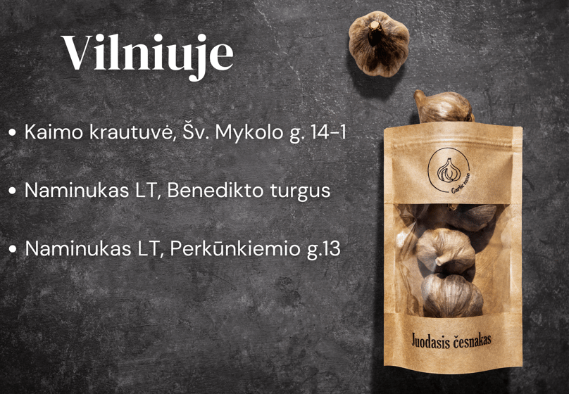 Juodasis esnakas Kur Pirkti Juodasis esnakas Fermentuotas 