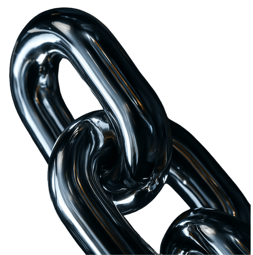 a chrome chain