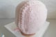Béguin chaussons roses barbapapa tricot bébé
