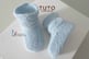 modèle layette patron à tricoter chaussons