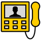 image of telephone for intercom
