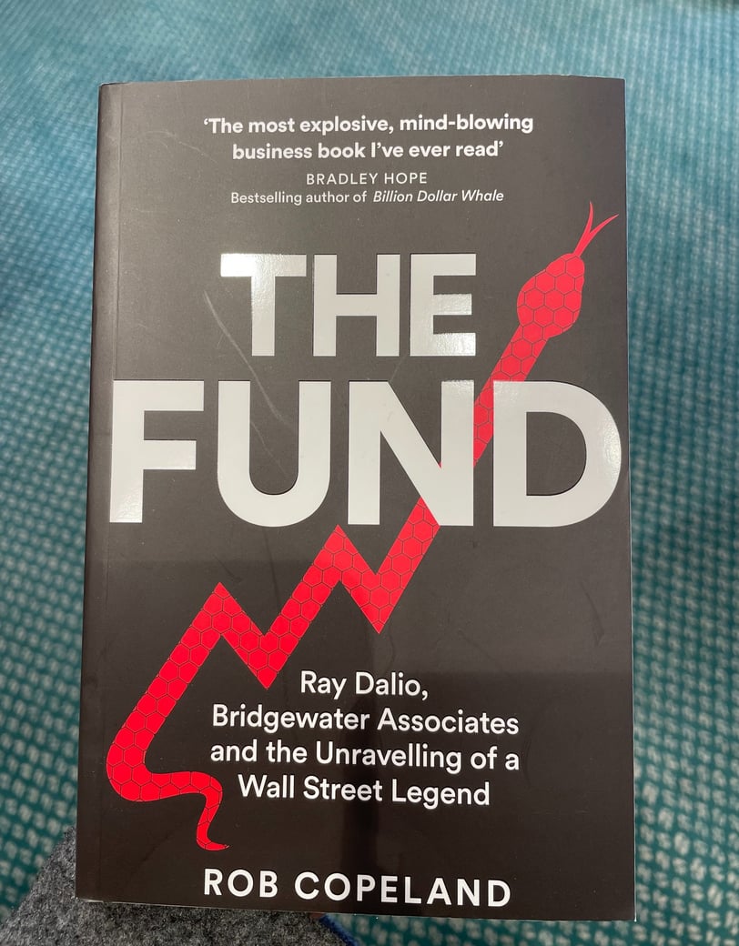 a book cover of the book the fund