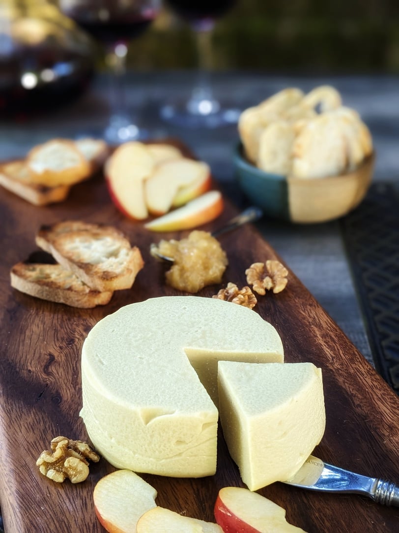 Easy Vegan Smoky Gouda Cheese