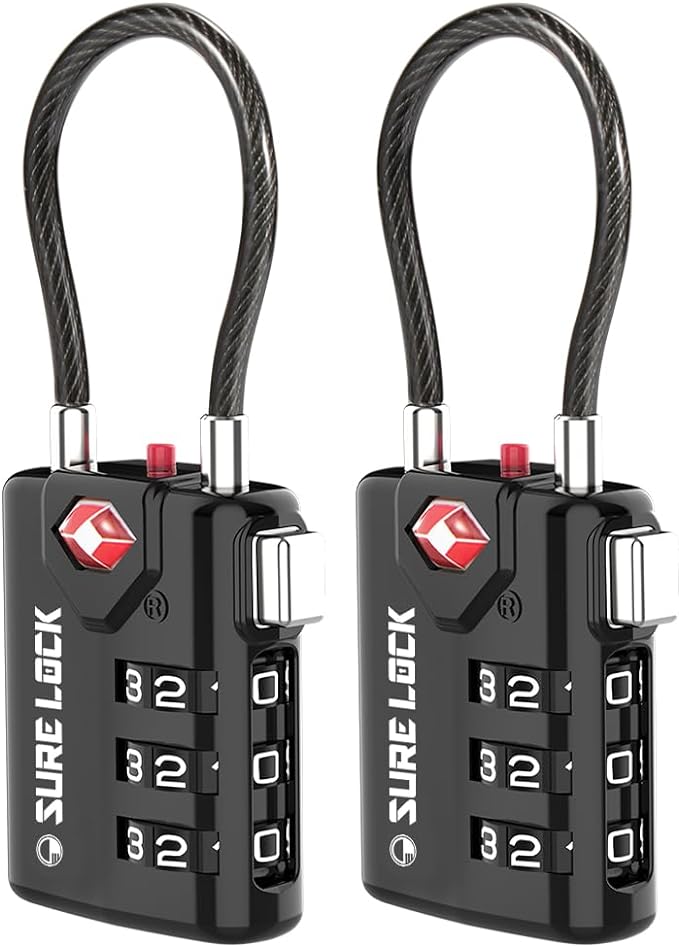 two lockset with two locks on each side