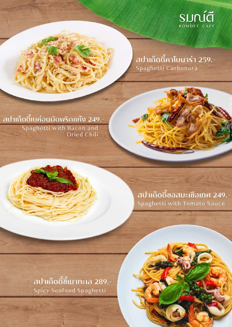 a number of plates with different types of food