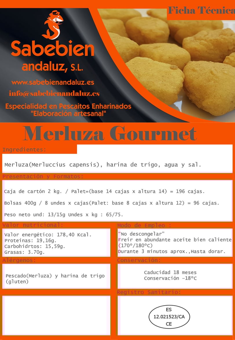 Trozitos de Merluza Enharinadas