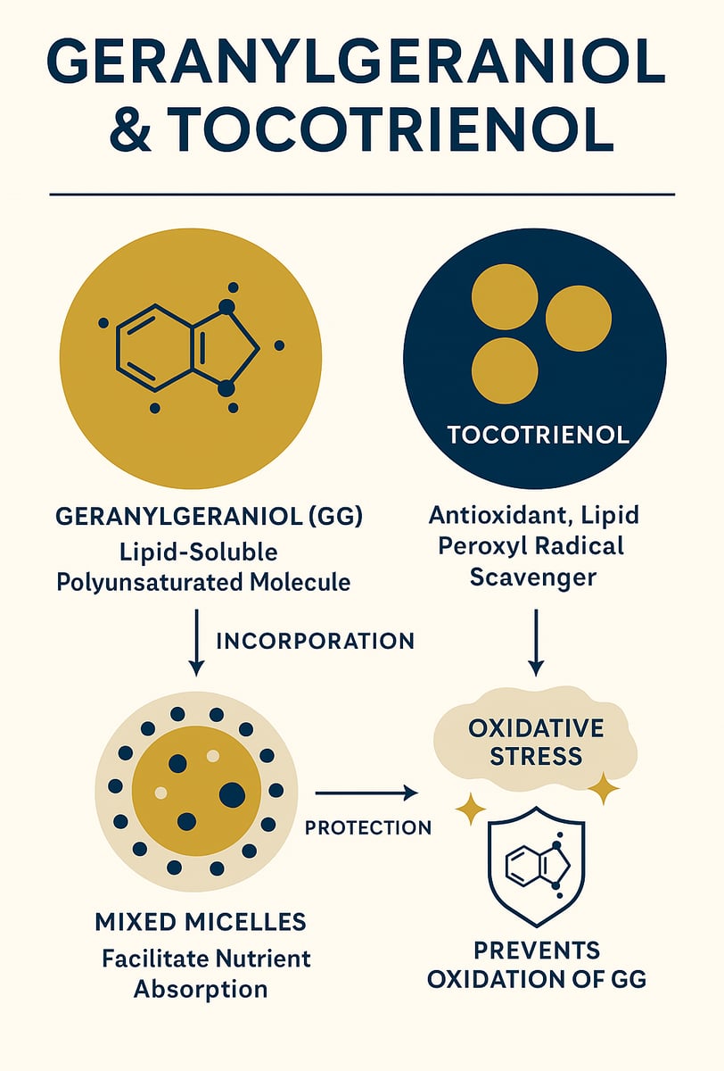 Geranylgeraniol - essential for the body, essential supplement