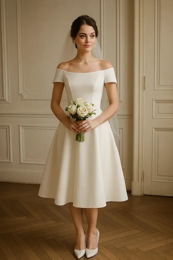 robre de mariée civil Anaïs designs Pari