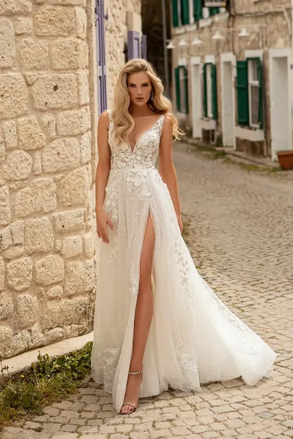 robe de mariée bohème chic Anaïs designs Paris