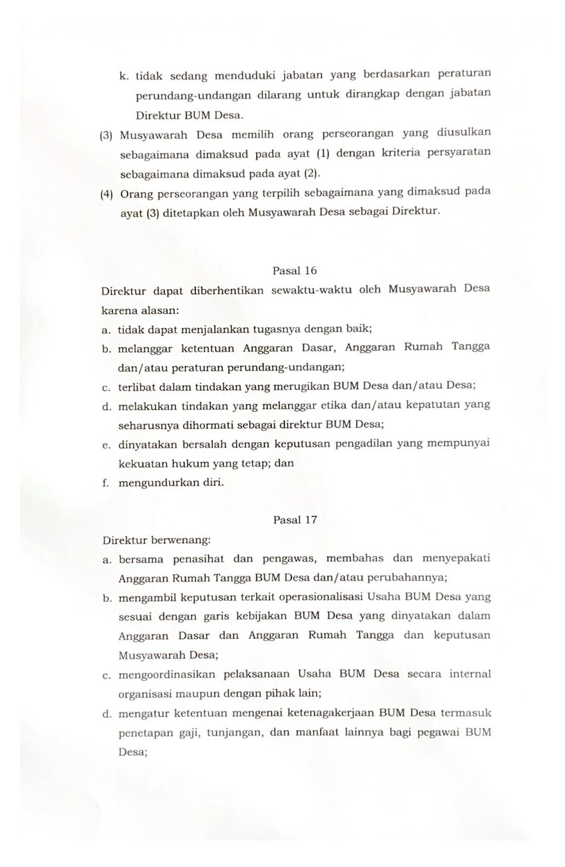 Halaman 12 - Anggaran Dasar BUMDes Idaman Sejati