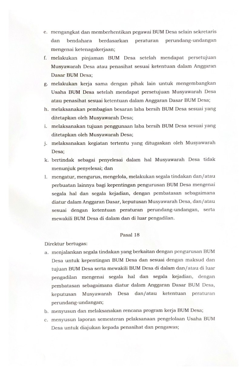 Halaman 13 - Anggaran Dasar BUMDes Idaman Sejati