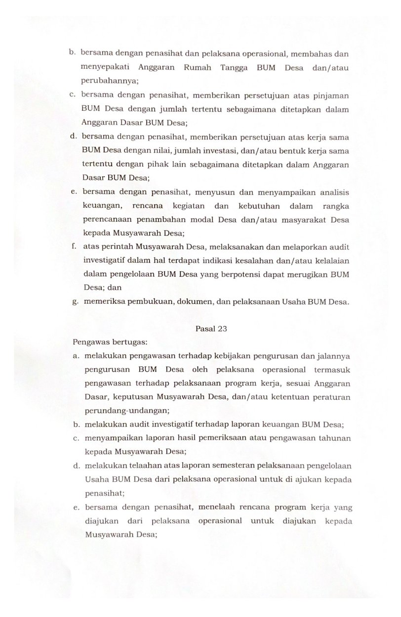 Halaman 16 - Anggaran Dasar BUMDes Idaman Sejati