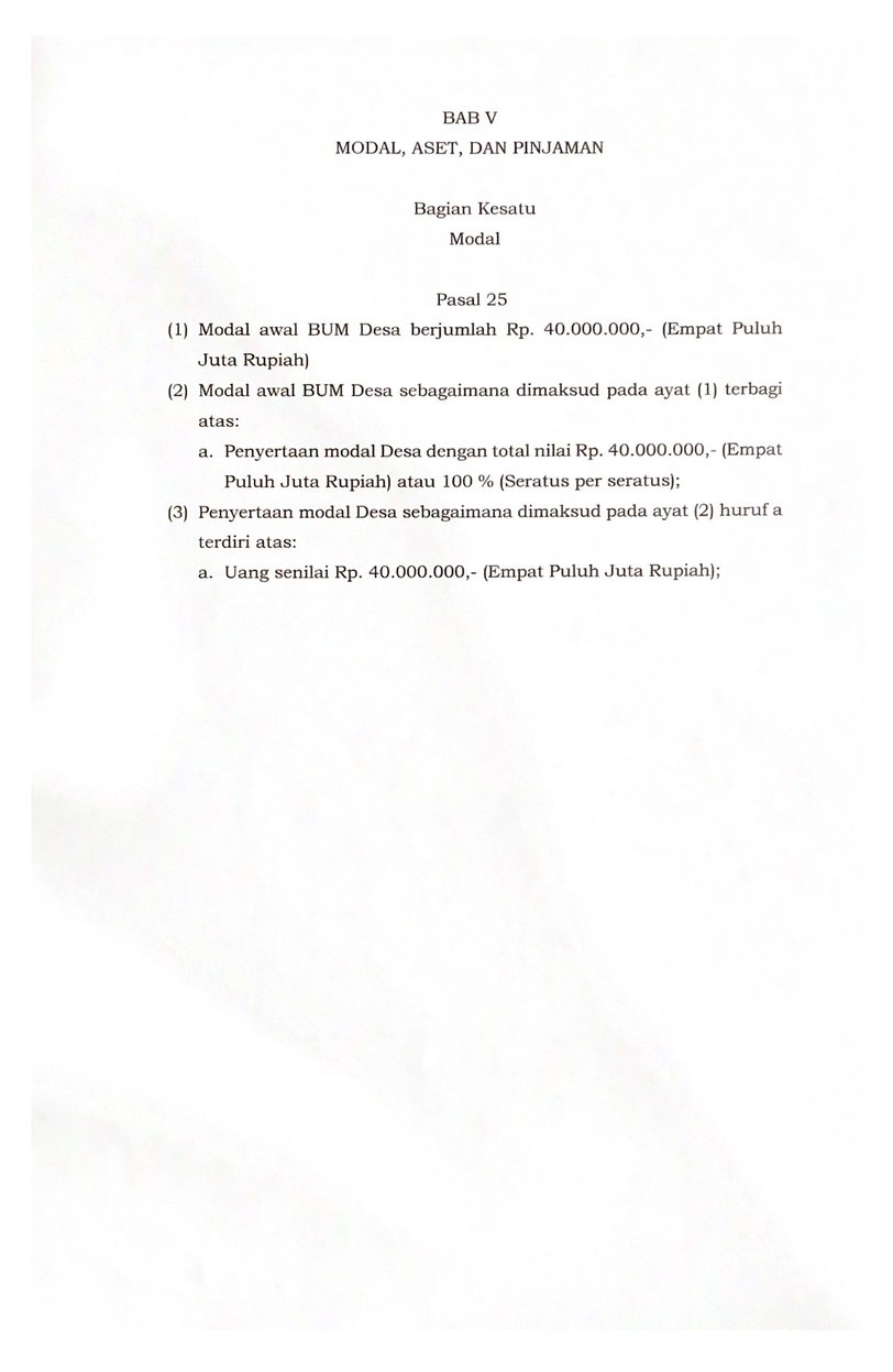 Halaman 18 - Anggaran Dasar BUMDes Idaman Sejati
