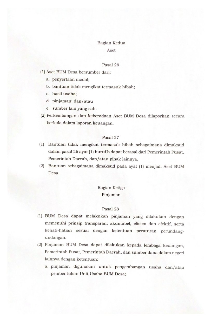 Halaman 19 - Anggaran Dasar BUMDes Idaman Sejati