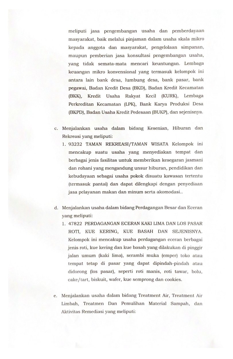 Halaman 4 - Anggaran Dasar BUMDes Idaman Sejati