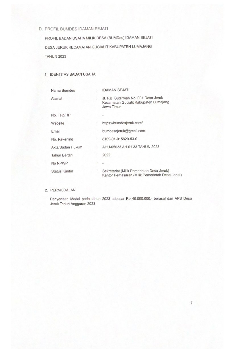 Halaman 7 - LPJ BUMDes T.A, 2023