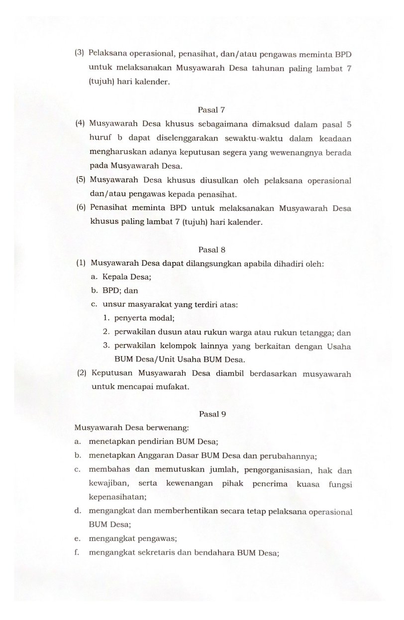 Halaman 7 - Anggaran Dasar BUMDes Idaman Sejati