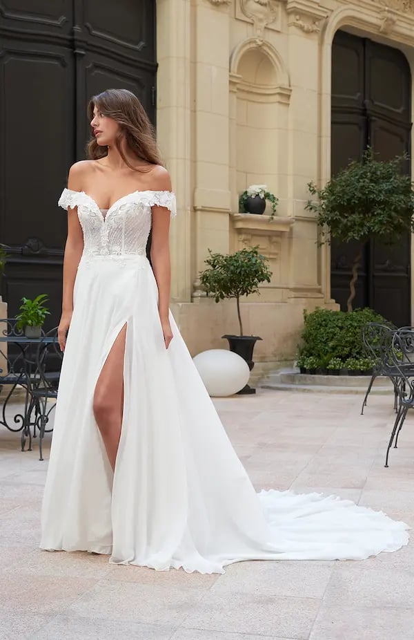 robe de mariée fourreau Anaïs Designs Paris