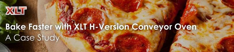 Bake faster with XLT Conveyor Oven