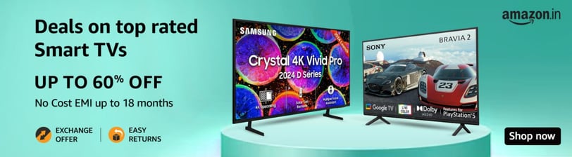 offer on tv , banner for advertisment 