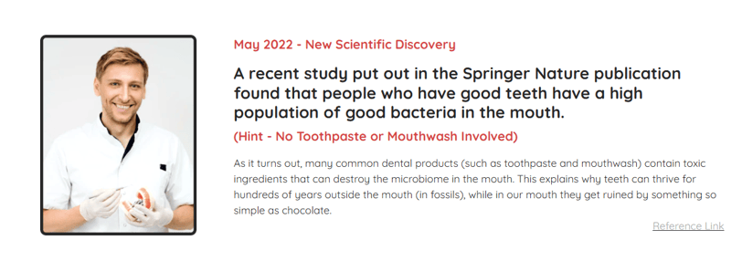 May 2022 - new scientific discovery