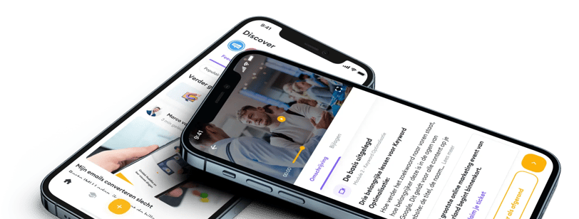 huddle app mobiel