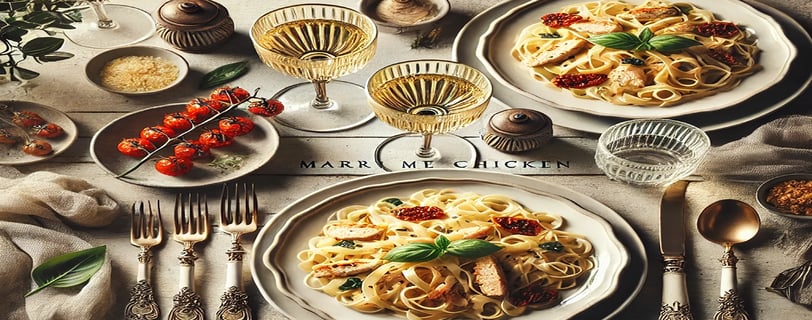 Creamy Marry Me Chicken Pasta cooked in a slow cooker, perfect for a cozy dinner for 2 or more.