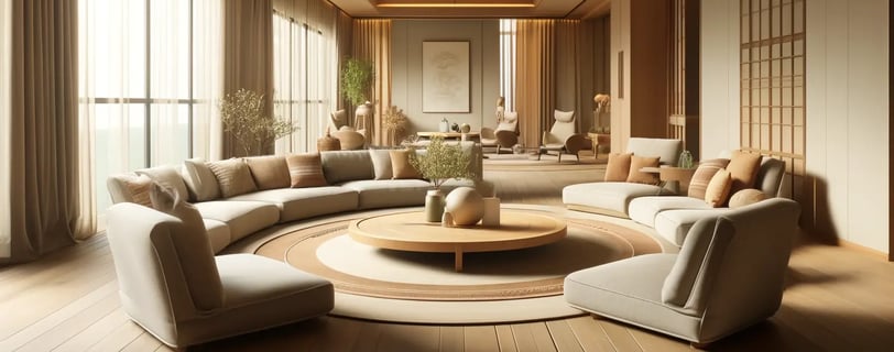 Conversational Feng Shui Living Room