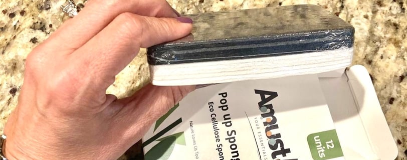compressed cellulose sponges